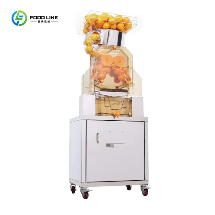 Machine automatique de fabrication de jus d'orange avec robinet : extracteur d'agrumes commercial efficace pour la fraîcheur