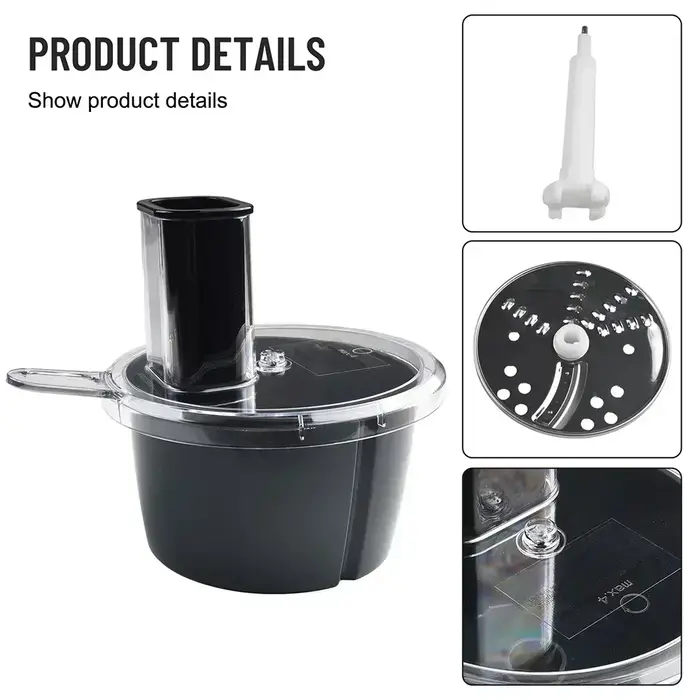 Robot culinaire mélangeur alimentaire pièces coupe pour Thermomix TM5 TM6 cuisine Masher tranchage disque déchiquetage plateau à découper accessoires