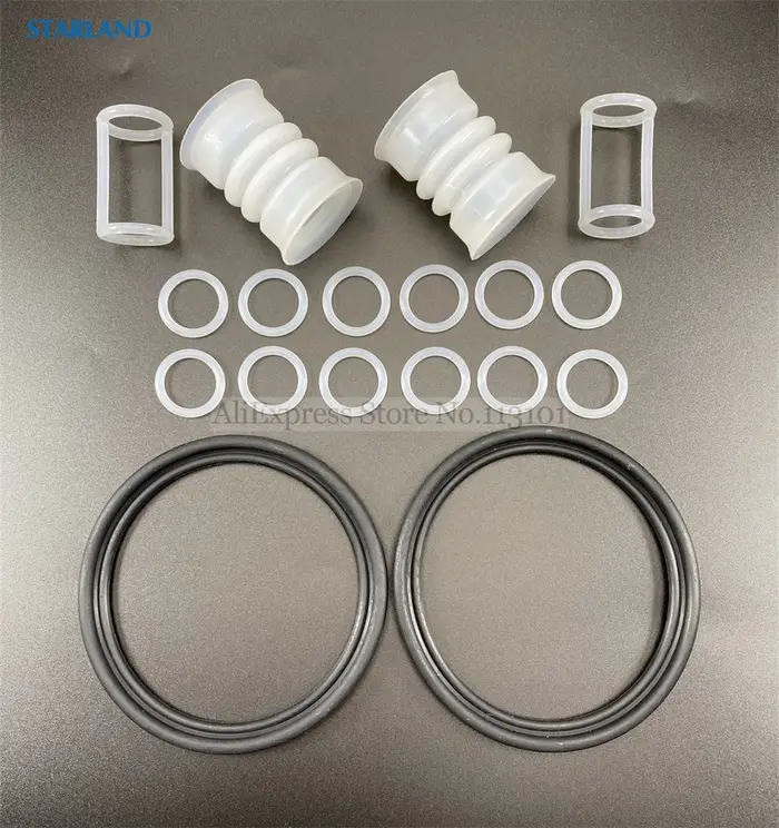 Anneaux d'étanchéité en Silicone 18 en 1, Tubes d'étanchéité ondulés combinés, pièces pour fabricant