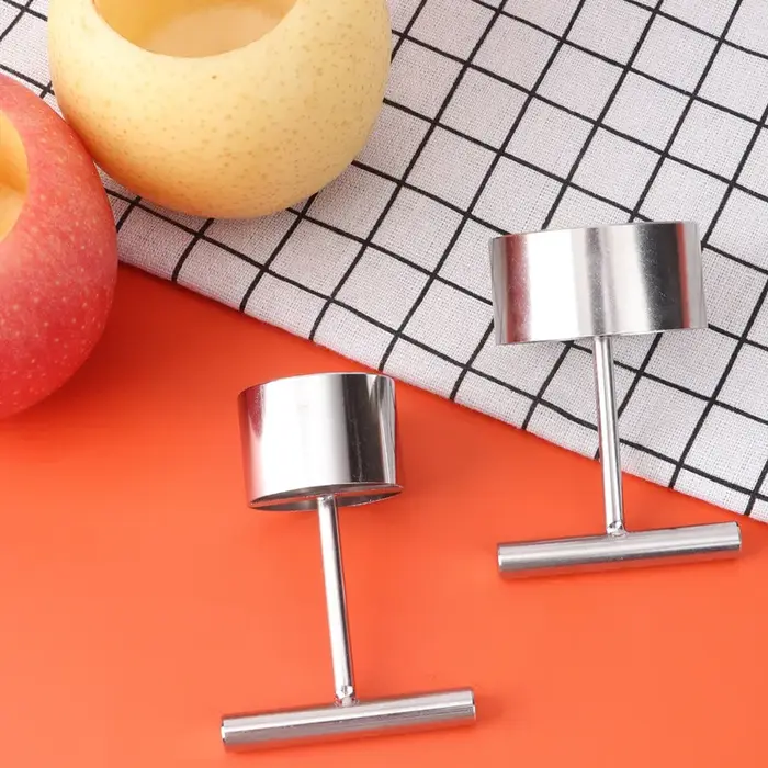 Pelle à noyau de fruits en acier inoxydable