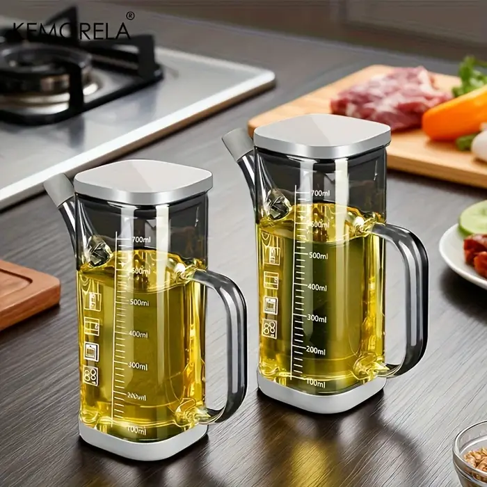Bouteille distributrice d'huile de cuisine