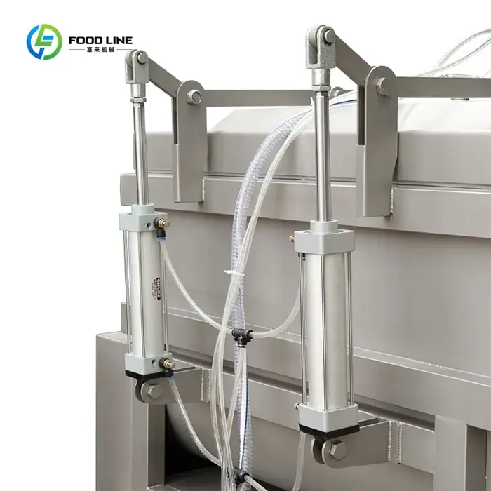 Mélangeur alimentaire multifonctionnel industriel entièrement automatique, pour viande, poisson, saucisses, boulettes, marinage, durcissement, mélange sous vide
