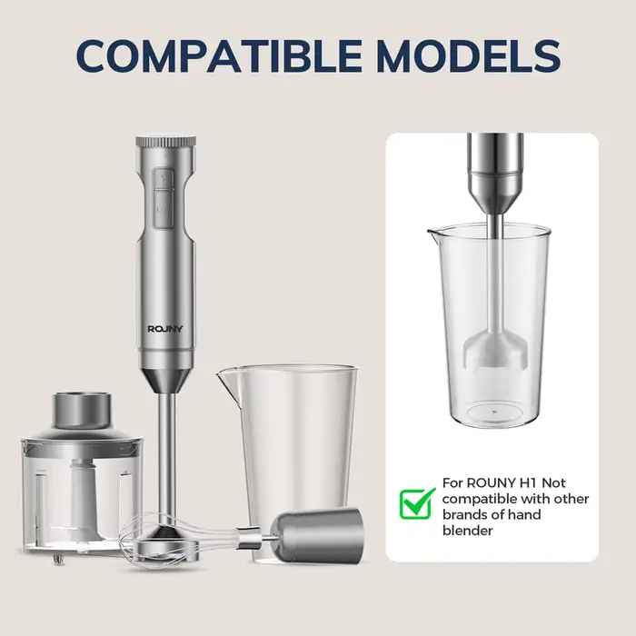 Accessoires de bécher de mélange de 700 ml pour mélangeur alimentaire