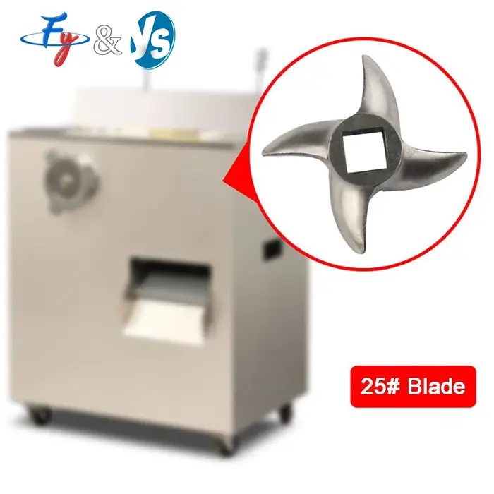 Accessoires professionnels pour hachoir à viande – Lames à dos croisé et tortue (Type 5-32) pour le traitement et le broyage des aliments
