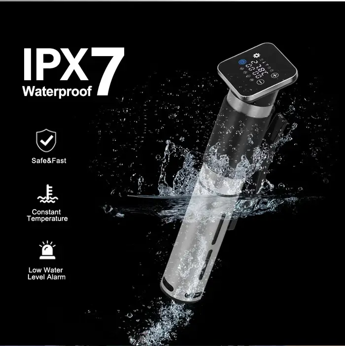BioloMix – cuiseur Sous Vide WiFi en acier inoxydable, 5ème génération, étanche IPX7, circulateur à