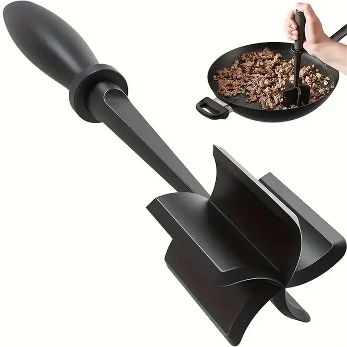Hachoir à viande 1 pièce, broyeur à viande, résistant à la chaleur adapté à la viande de Hamburger,