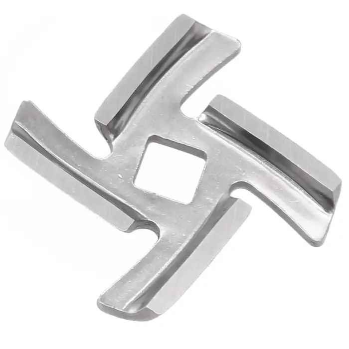 Lame de hachoir à viande en acier inoxydable, trou intérieur de 8mm, pour hachoir à viande série MGB