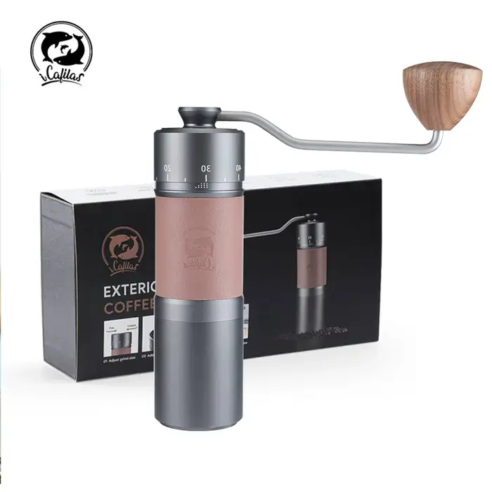 Icafilas – moulin à café manuel en acier inoxydable 420