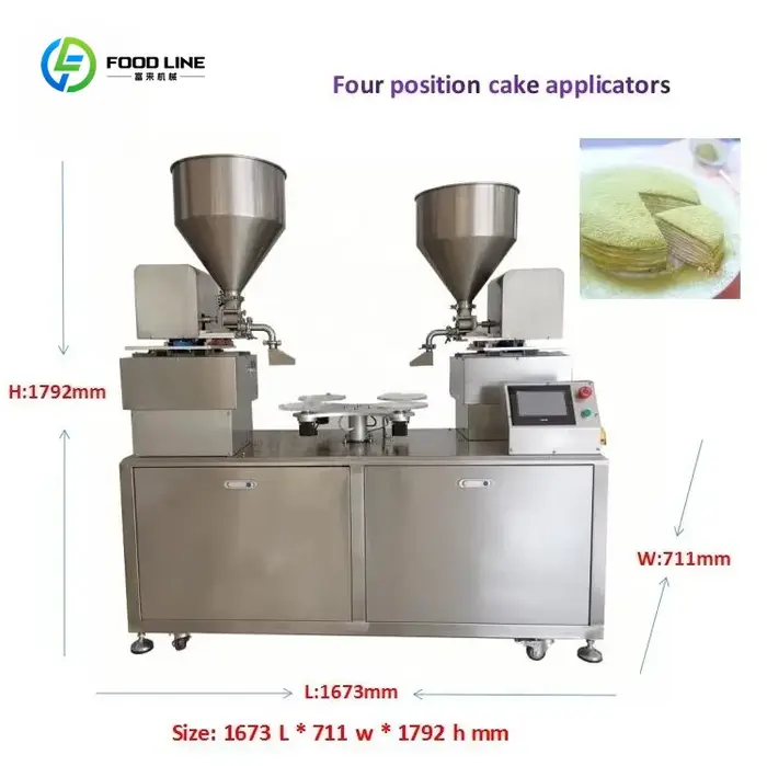 Machine à décorer les gâteaux multifonctionnelle et automatique