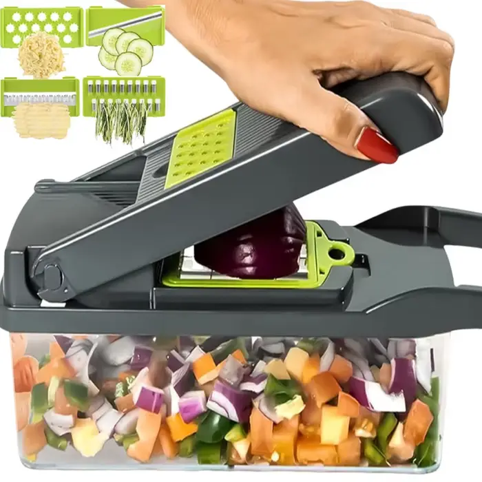 Hachoir à légumes râpe à fruits multifonctionnelle coupe-fromage