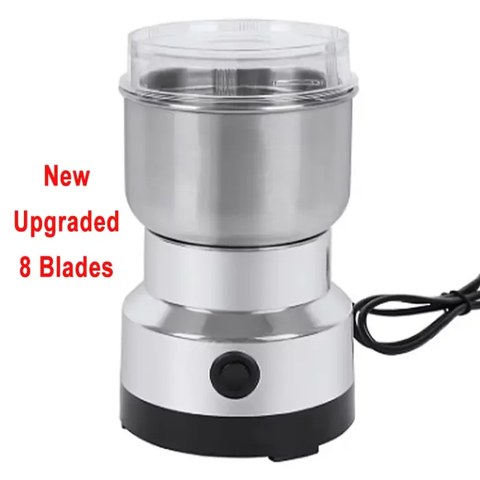 Mini broyeur électrique 4 lames ménage 300ml ultrafin bébé alimentaire pulvérisateur moulin à café épices poivre