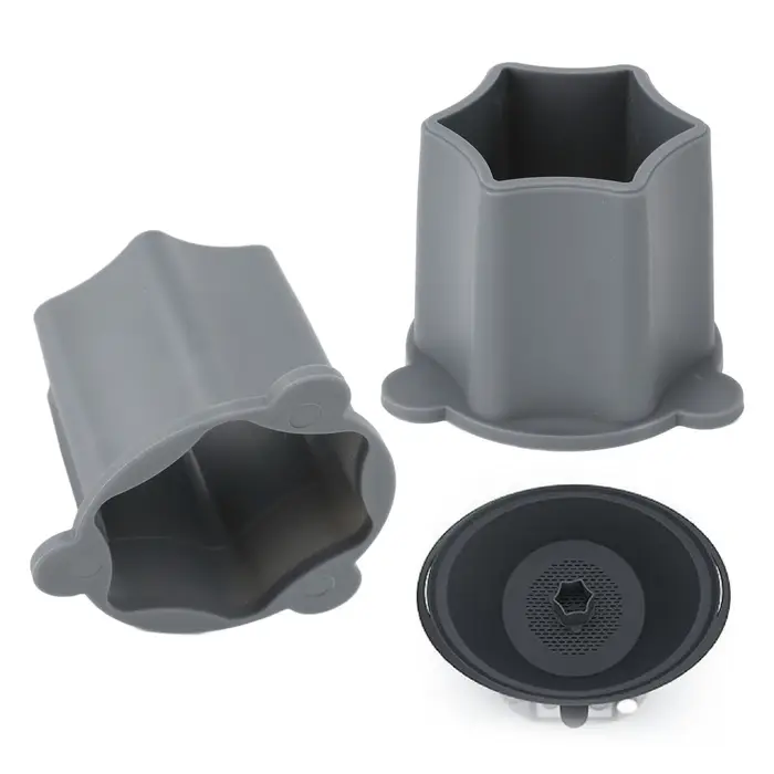 Cheminée à vapeur alimentaire, 2 pièces, Gadget de Cuisine à Circulation professionnelle, cheminée p