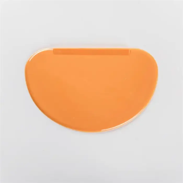 Grattoir à pâte en plastique souple et Flexible Orange