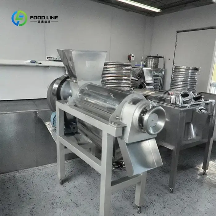 Machine professionnelle de jus de fruits et légumes