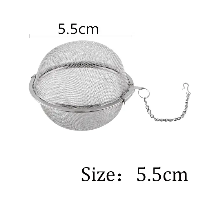 Boule de thé à épices en acier inoxydable