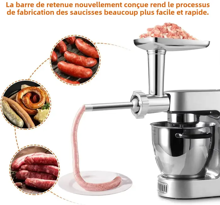 Accessoires pour robot culinaire Kenwood : hachoir à viande