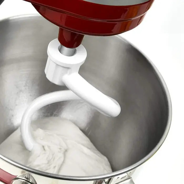 Crochet à pâte en métal à revêtement en spirale ABPO, pour bol mélangeur à levage Vertical Kitchenai