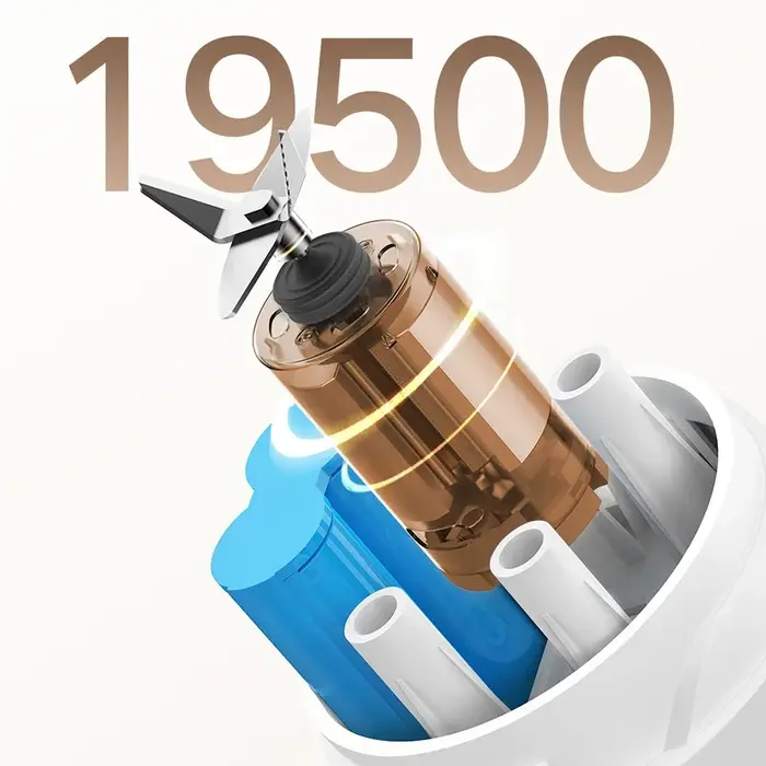 Mixeur Portable MIJIA 2 en 1 : Extracteur de Jus Électrique et Robot Culinaire pour Fruits et Légumes à Domicile