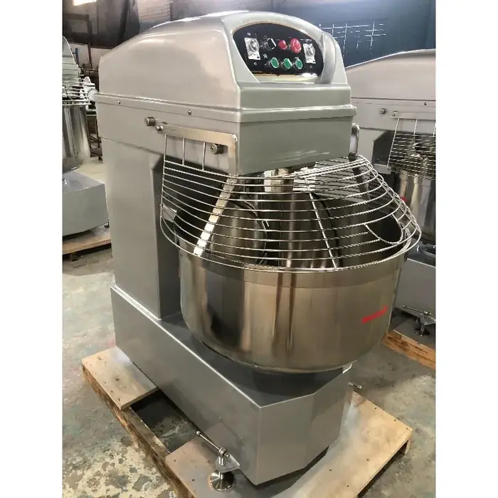 Pétrin à spirale de luxe 130L 80L 100L 25KG 10 Qt pour pâte épaisse