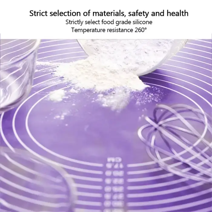 Tapis de pâtisserie en Silicone antidérapant