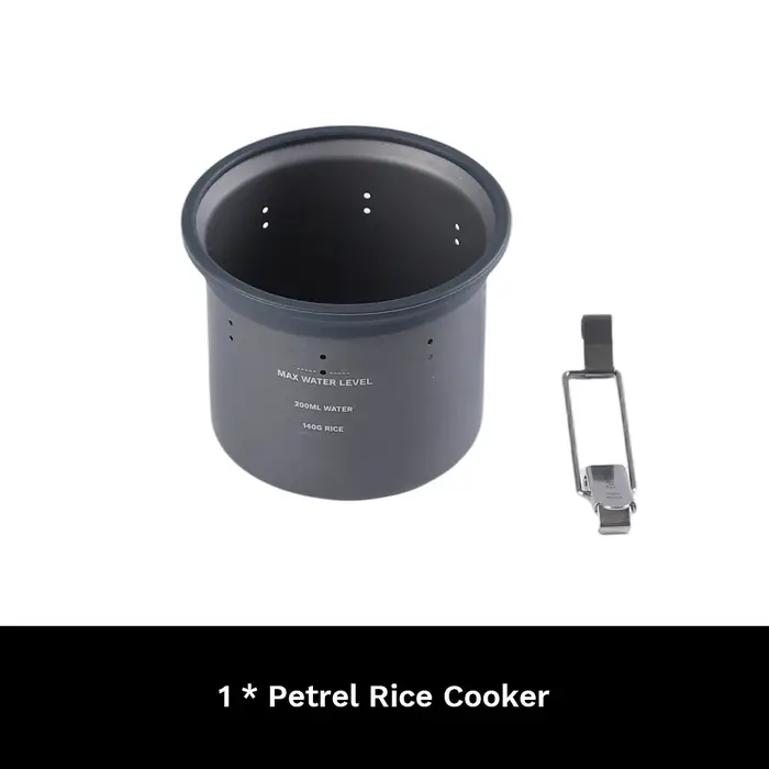 Cuiseur à riz à Micro pression en forme d'érable à feu, tasse de cuisson Portable ultralégère pour P