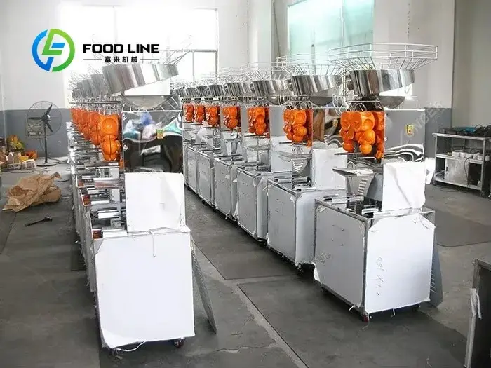 Machine à presser le jus de citron frais