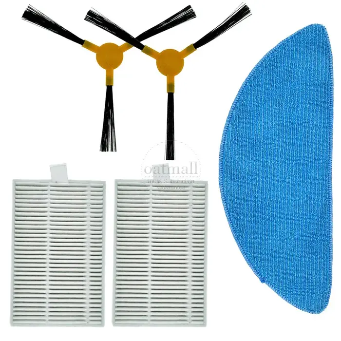 Pour ABIR X5 X6 X8 brosse de remplacement filtre HEPA chiffons