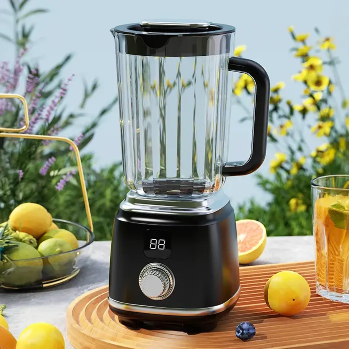 Nouveau Blender Domestique 10 Lames 3000mAH Multifonctionnel Extracteur de Jus Broyeur de Glace Taux