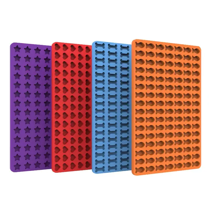 Moule de cuisson de biscuits animaux multicavités en Silicone, bricolage, cœur, étoile, gelée de cho