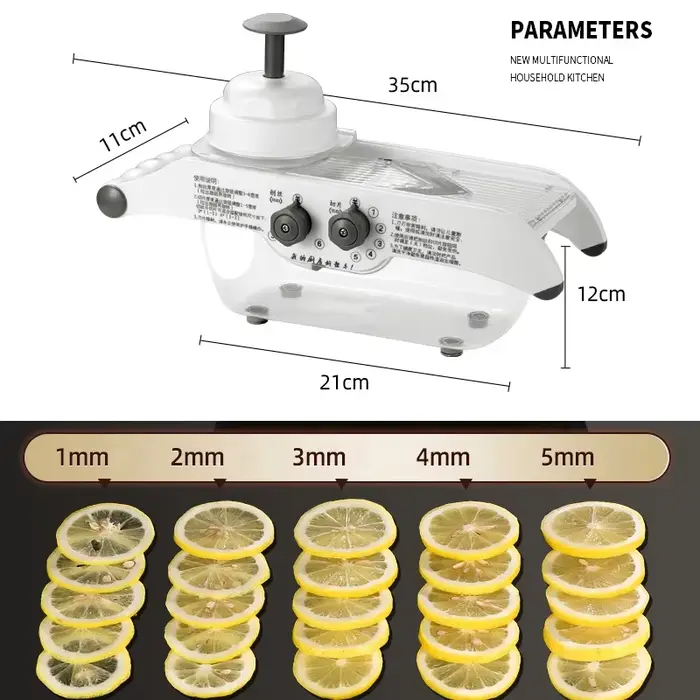 Outil de cuisine multifonctionnel : trancheuse à citron