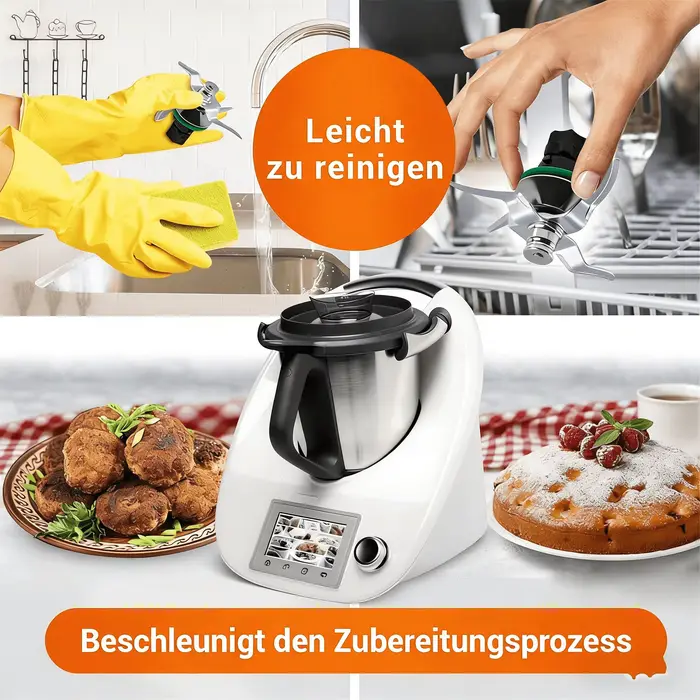 Lame de mélangeur de remplacement pour Vorwerk Thermomix TM31-processeur alimentaire couteau à mélanger accessoires de