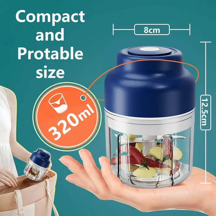 Hachoir alimentaire électrique 320ml