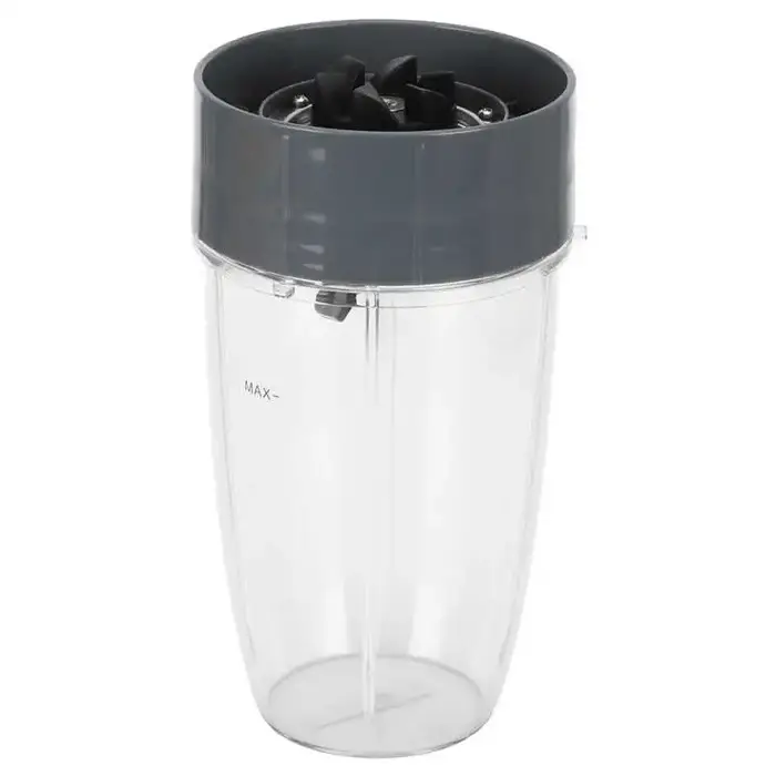 Tasse de mélangeur de cuisine avec lame flacon