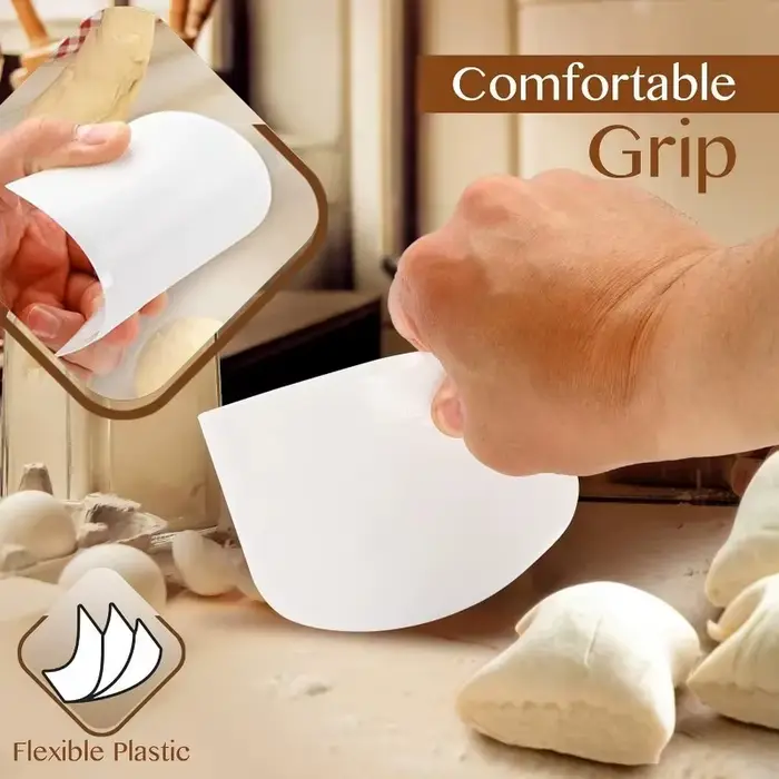 1 pièce Spatule multifonctionnelle à bord lisse pour pâte