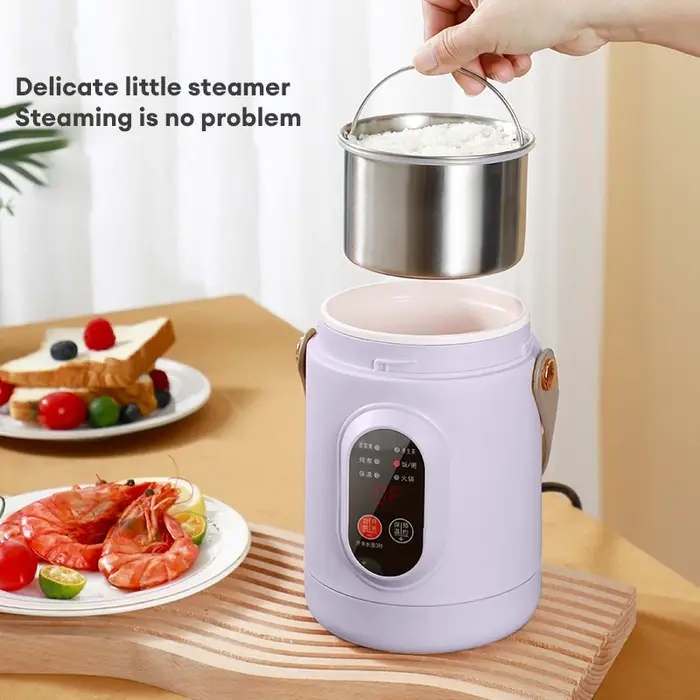 Nouveau cuiseur à riz multifonctionnel Portable petit bouilloire électrique de voyage