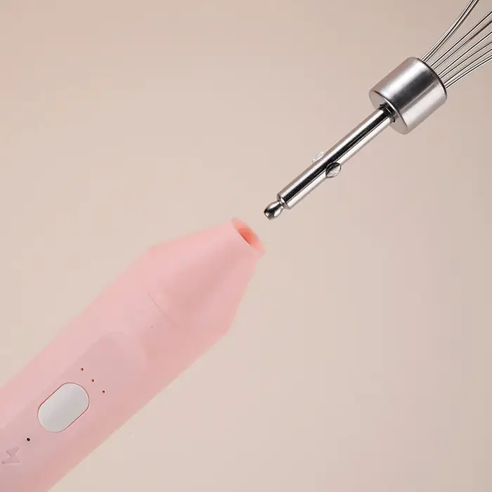 Système de fouet multi-usage sans fil | Mélangeur à main compact avec mousseur à lait et agitation automatique pour la