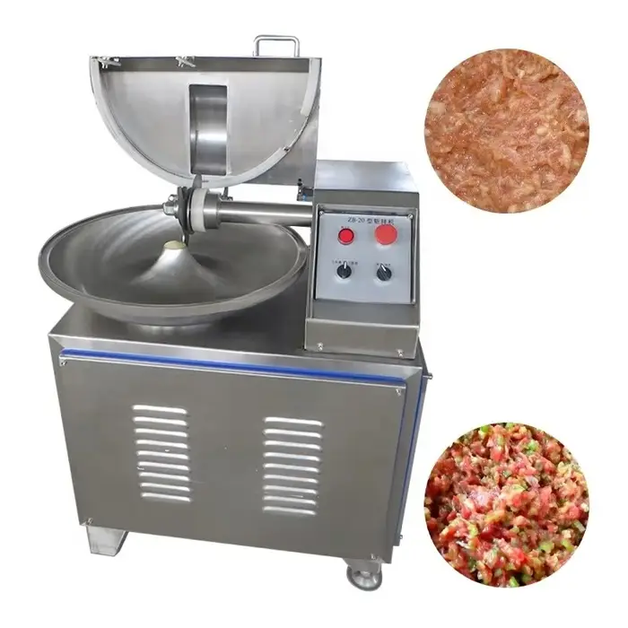Hachoir de bol de viande d'acier inoxydable/coupeur de bol de viande/machine