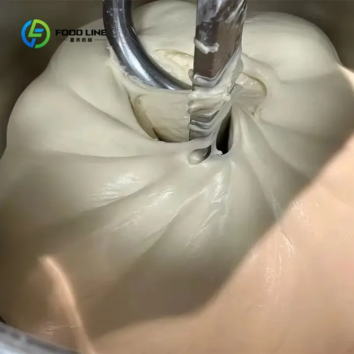 Nouveau mélangeur de farine de pâte en spirale personnalisé 50kg pour pétrin de pain de Pizza pour les œufs de crème de noix de lait de maïs de blé