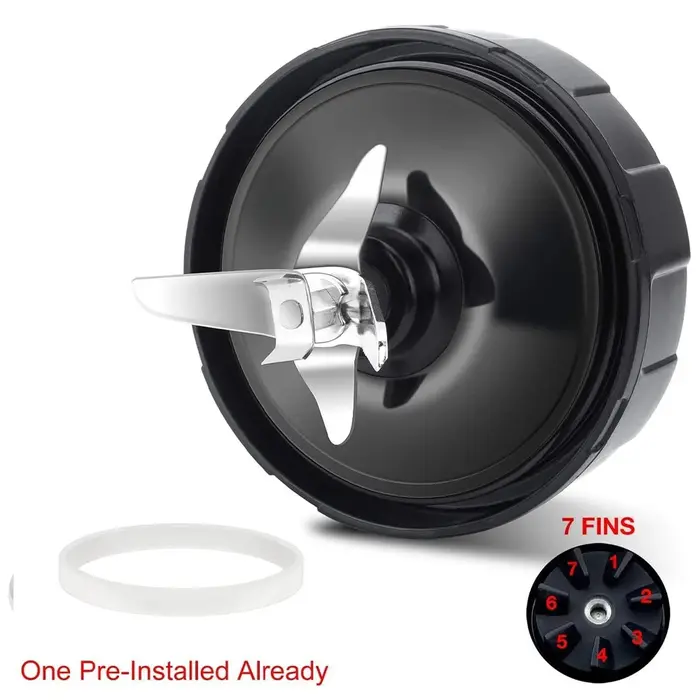 Pour Nutri Ninja Auto iQ BL480 BL481 BL482-30 BL487 mélangeur presse-agrumes 7 ailerons extracteur lame inférieure
