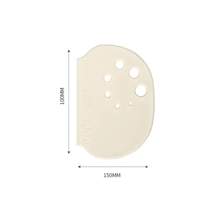 Grattoir à pâte bol grattoir pain crème gâteau Pizza Cutter banc grattoir coupe-pâte bricolage cuiss
