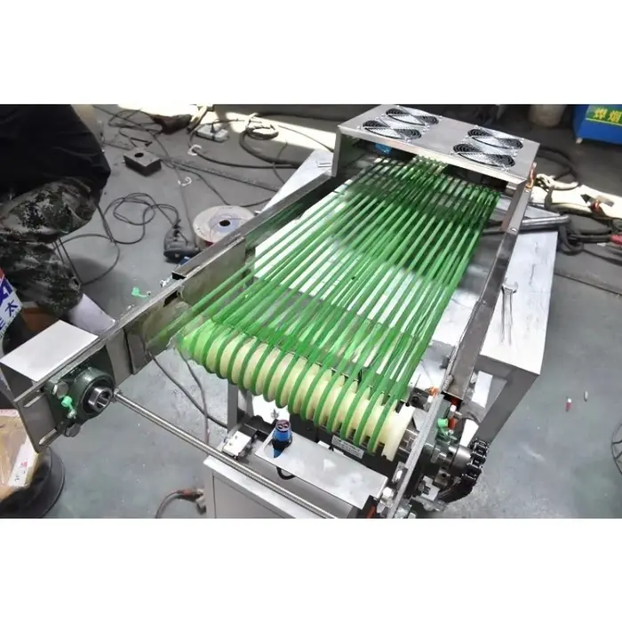 Pâtisserie Lumpia Samosa oeuf ressort rouleau peau feuille emballage faisant la Machine pour Mini Sping Wrapper Auto fabricant pliant