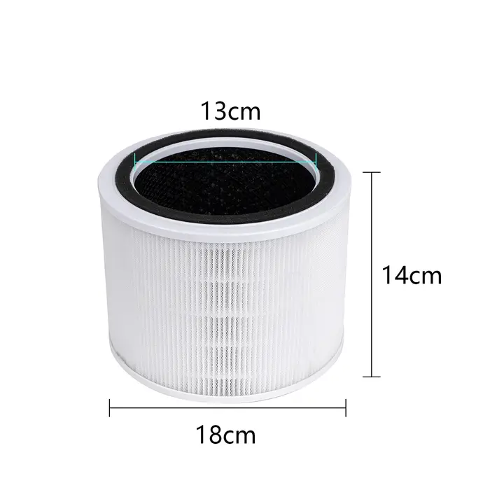 Filtre de remplacement Core 200S pour purificateur d'air LEVOIT Core200S Core 200S-P, filtre à charb