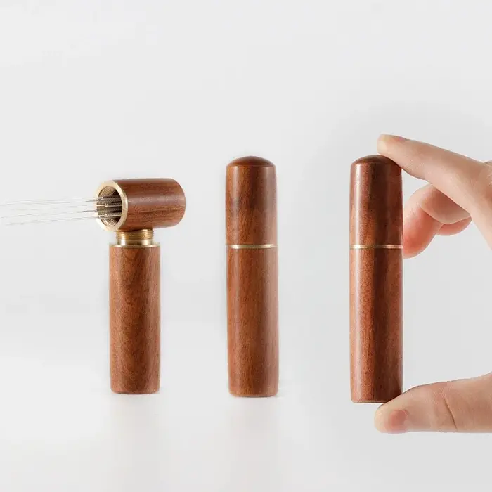 Tamper en acier inoxydable pour café en poudre expresso