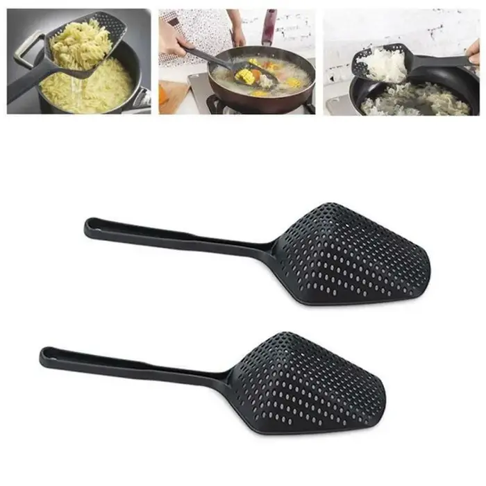 Pelles de cuisine créatives, passoire alimentaire, Gadgets de vidange, grande passoire, filtre à soupe, accessoires de cuisine ménagers