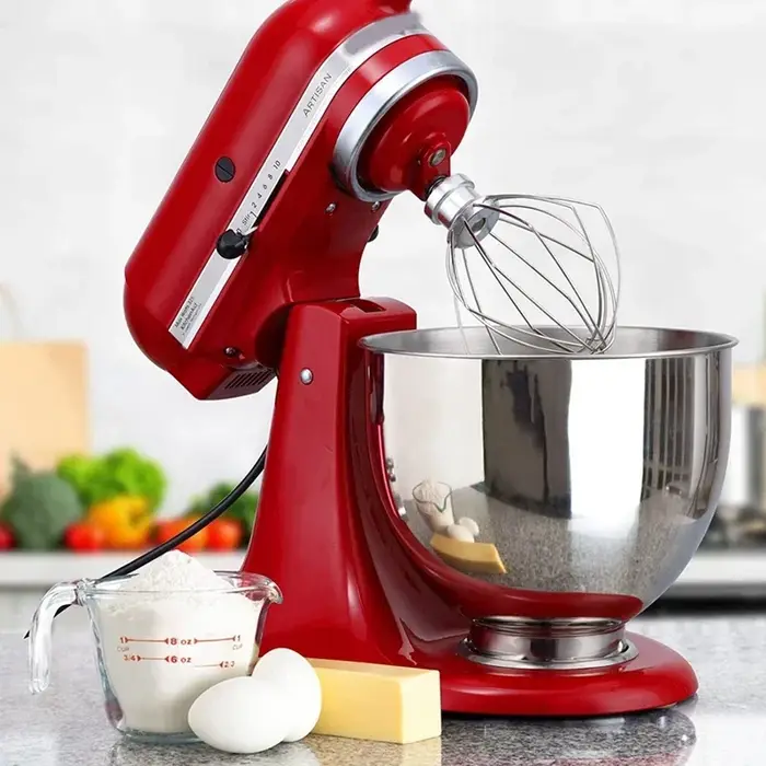 Bol mélangeur en acier inoxydable pour Kitchenaid Classic&Artisan Series 4.5-5 Quart