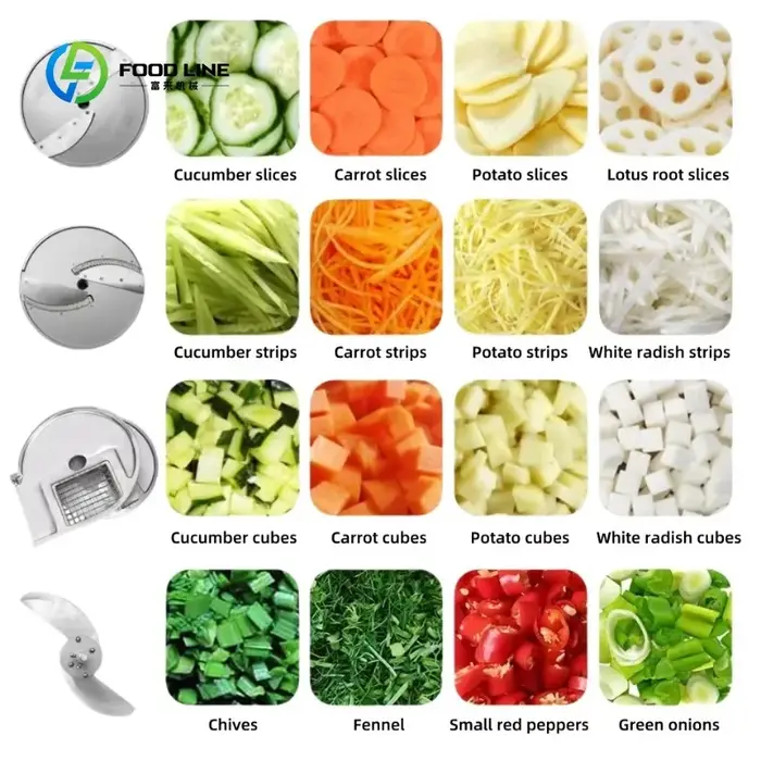 Coupe-légumes professionnel personnalisé pour oignons et pommes de terre