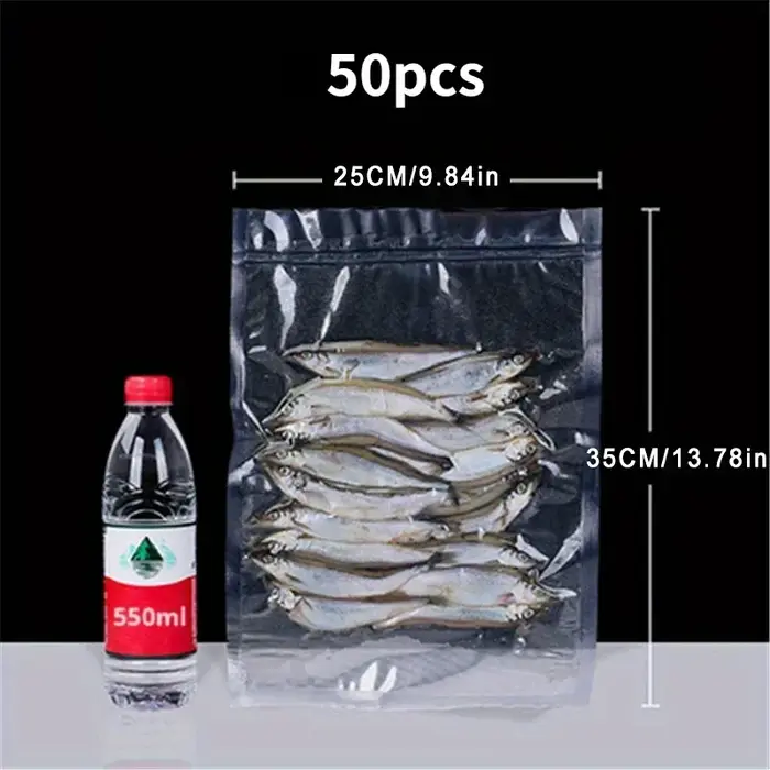 Sacs de scellage sous vide en plastique sans BPA