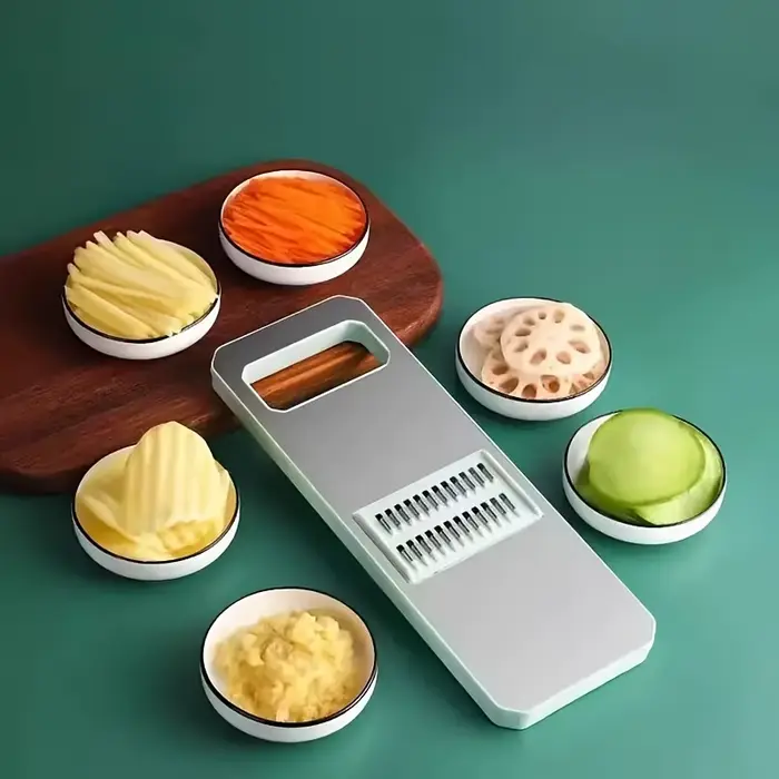 Essentiels de cuisine : Hachoir à légumes multifonctionnel en acier inoxydable