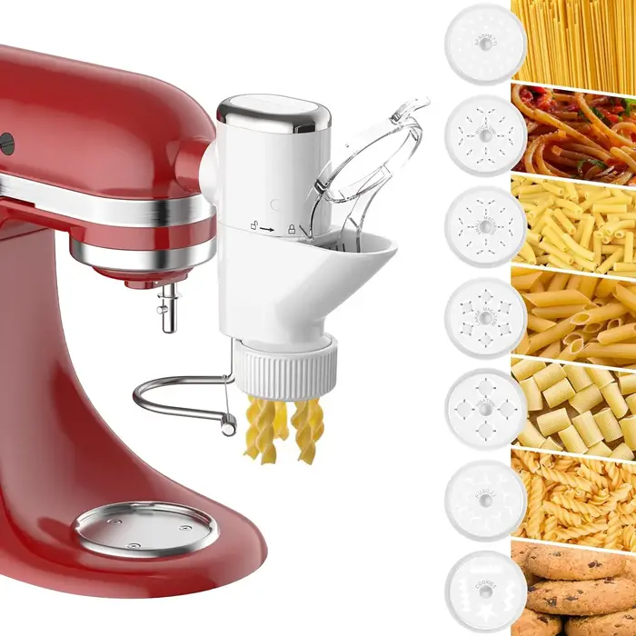 Accessoire de presse à pâtes gastronomiques 2024 pour mélangeurs sur socle KitchenAid