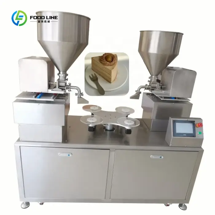 Machine à décorer les gâteaux multifonctionnelle et automatique, outil de pâtisserie commercial pour